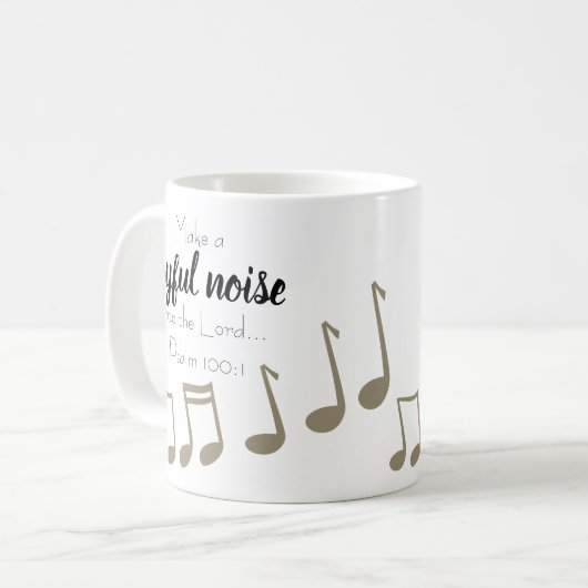 Musikerin Kaffeetasse (Vorderseite Links)