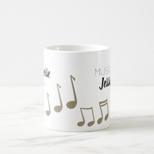 Musikerin Kaffeetasse (Mittel)