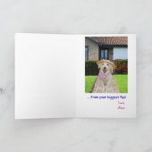 Musikerin Son Birthday Karte (Innenseite)