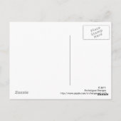 Musikerisches Fraktal Postkarte (Rückseite)