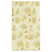 Musikerlehrer der französischen Horn Kleine Geschenktüte (Rückseite)