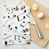 Musikermerke 3 geschirrtuch (Viertel Falte)