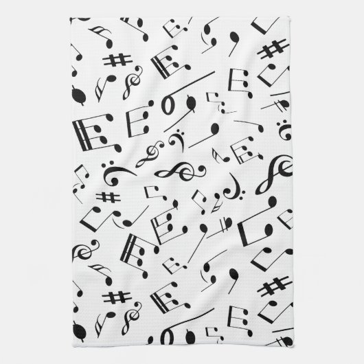 Musikermerke 3 geschirrtuch (Vertikal)