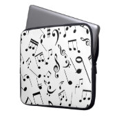Musikermerke 3 laptopschutzhülle (Vorderseite Links)
