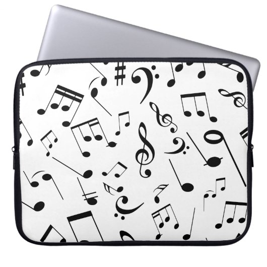 Musikermerke 3 laptopschutzhülle (Vorderseite)