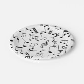 Musikermerke 3 pappteller (Schrägansicht)