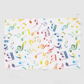 Musikermerke 4 golfhandtuch (Horizontal)