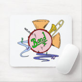 Musikermusik in der Schulband Mousepad (Mit Mouse)