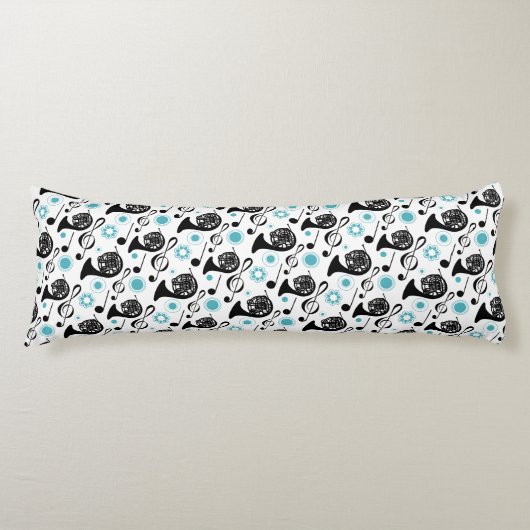 Musikermusikband Orchester der französischen Horn- Seitenschläferkissen (Vorderseite)