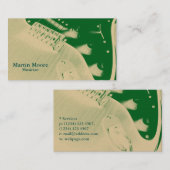 Musikermusikkunst Promoart Visitenkarte (Vorne/Hinten)