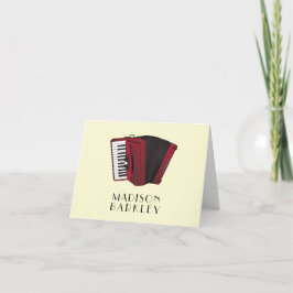 Musikermusiklehrer von Accordion Instrument