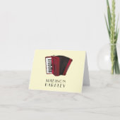 Musikermusiklehrer von Accordion Instrument (Vorderseite)