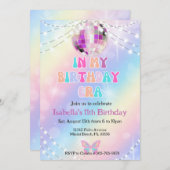 Musikfan in meiner Geburtstagszeit Einladung (Vorne/Hinten)