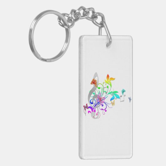 Musikfarbe Schlüsselanhänger (Vorderseite links)