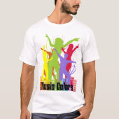 Musikfarben T-Shirt (Vorderseite)