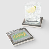 Musikfarm, Charleston, South Carolina Untersetzer (Seitenansicht)