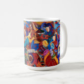 Musikfest-Theater-Musiker-Tasse Kaffeetasse (VorderseiteRechts)