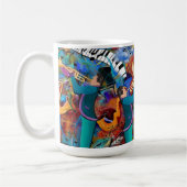 Musikfest-Theater-Musiker-Tasse Kaffeetasse (Links)