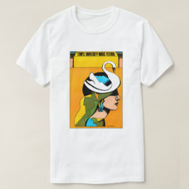 Musikfestival der Universität Tempel T-Shirt