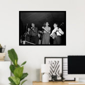 Musikfestival in Asheville, NC 1938 Poster (Heimbüro)