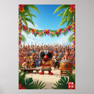 Musikfestival Kagu Okinawa Poster