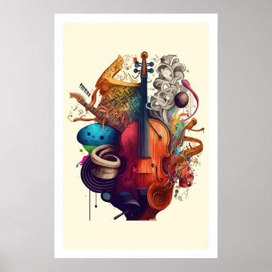 Musikfestival Poster (Vorne)