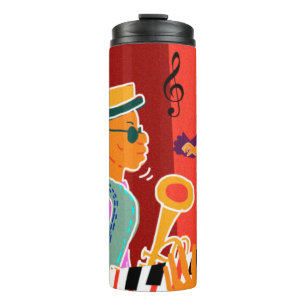Musikfestival Retro Contro Jazz Thermosbecher