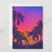 Musikfestival | Riesenradpalmen Süß 16 Einladung (Rückseite)