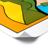 Musikfestival Tempel University Vintag Poster (Ecke)