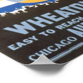 Musikfestival Vintage Poster (Ecke)