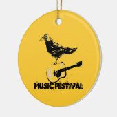 Musikfestivalkunst Keramikornament (Links)