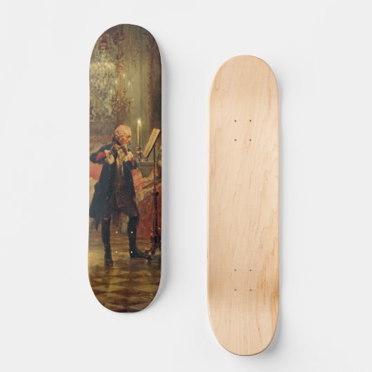 Musikflamen Skateboard (Vorderseite)