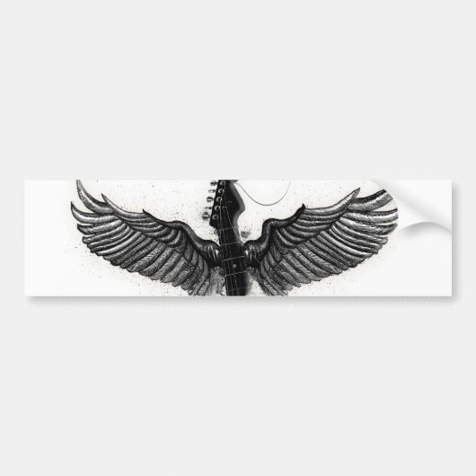 Musikfreiheit Autoaufkleber (Vorne)