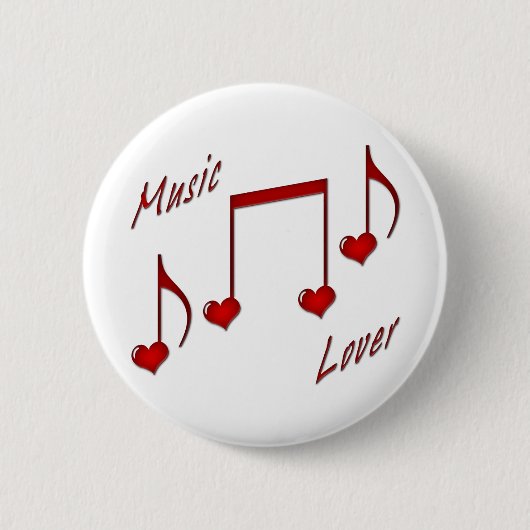 Musikfreund Button (Vorderseite)
