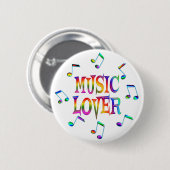 Musikfreund Button (Vorne & Hinten)