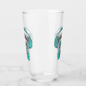 Musikfreund des Lemur-| Glas (Rechts)