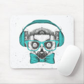 Musikfreund des Lemur-| Mousepad (Mit Mouse)