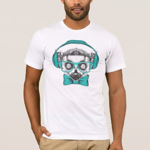 Musikfreund des Lemur-  T-Shirt