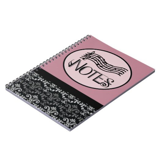 Musikfreund-Geschenk Notizblock (Linke Seite)