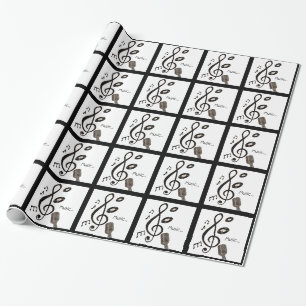 Musikfreund Geschenkpapier