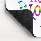 Musikfreund Mousepad (Ecke)