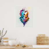 Musikfreund Poster (Küche)