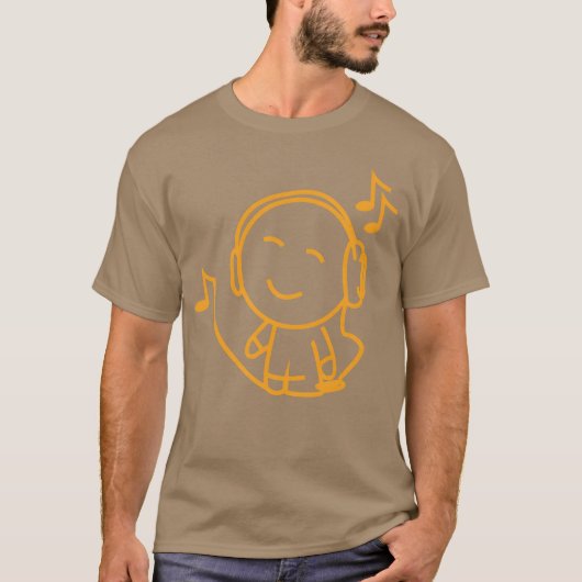 Musikfreund T-Shirt (Vorderseite)