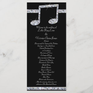 Musikfreunde Diamond Shimmer auf Schwarzer Hochzei Programm