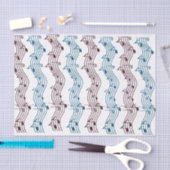 Musikfreunde rot und blau seidenpapier (Handwerk)