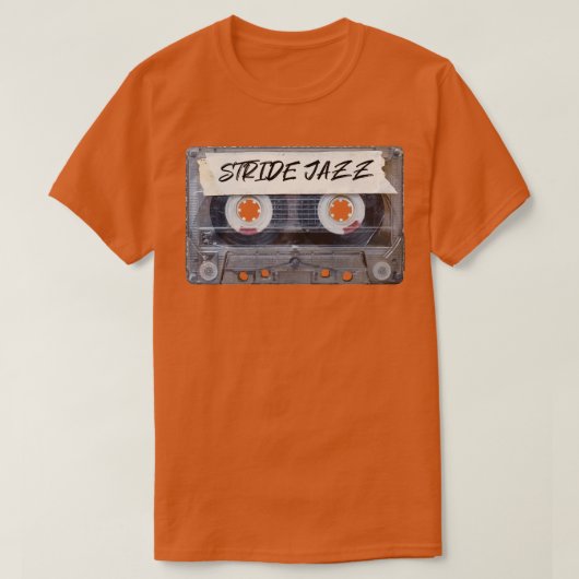 Musikgenre Cassette Old School Stride Ja T-Shirt (Design vorne)