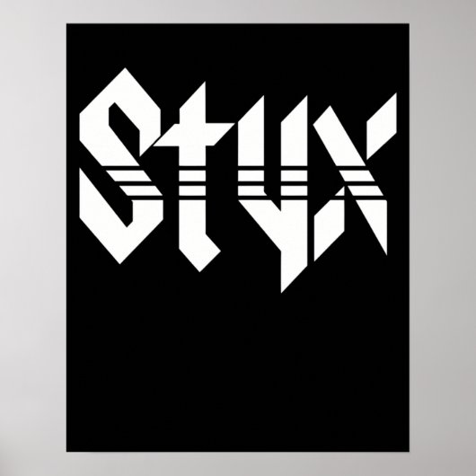 Musikgeschenk des Styx Band Tribute Design Poster (Vorne)