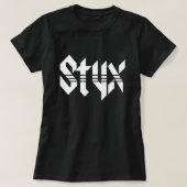Musikgeschenk des Styx Band Tribute Design T-Shirt (Design vorne)