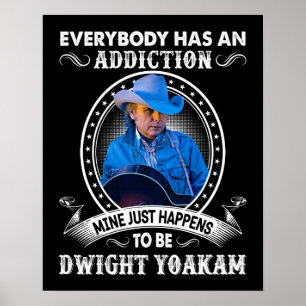 Musikgeschenk Meins Ist Zufällig Dwight Yoakam.p Poster