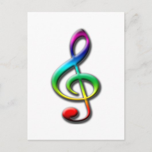 Musikgeschenke! Postkarte (Vorderseite)